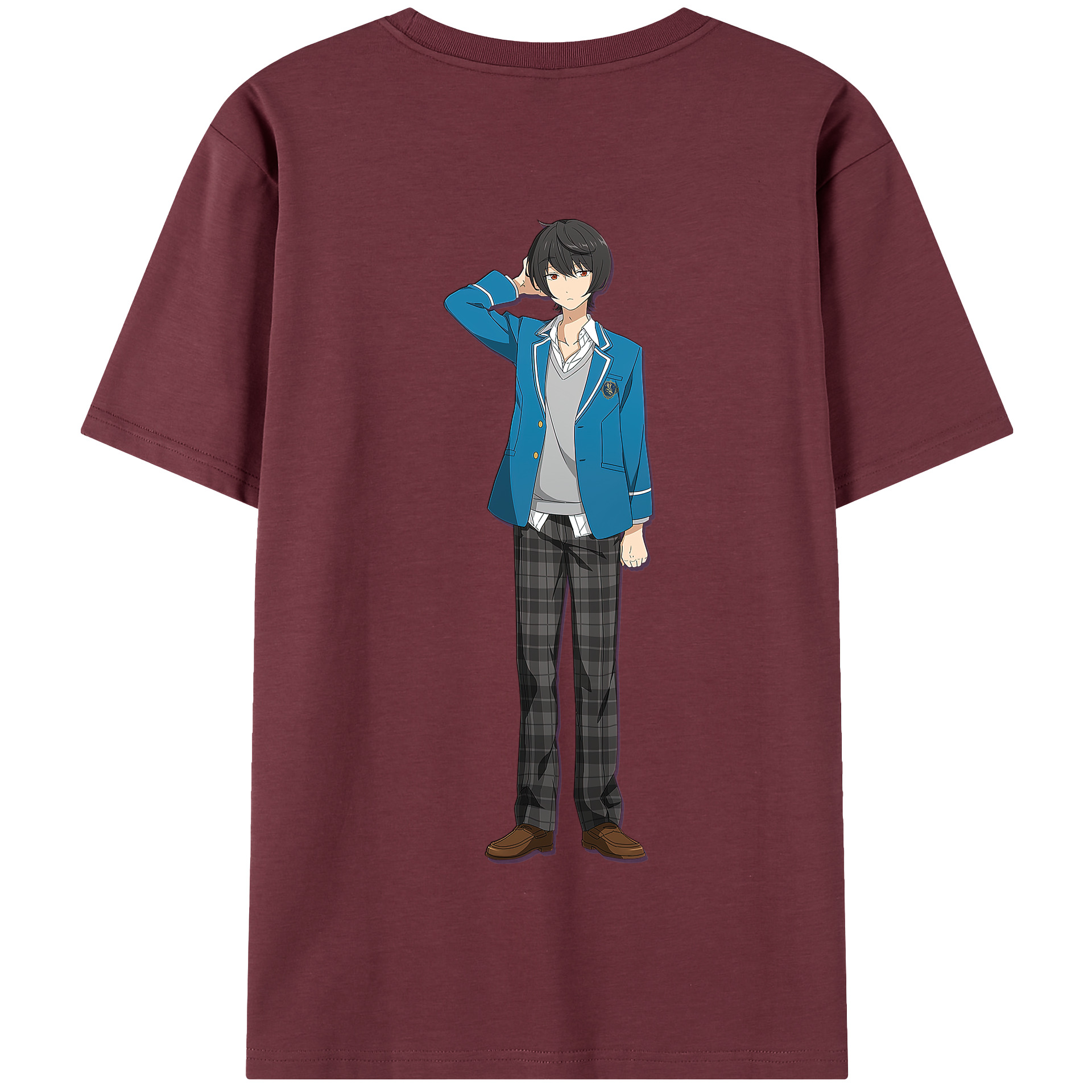 （画像用） あんさんぶるスターズ! Ensemble Stars 綿100％半袖Tシャツ（背面プリント）